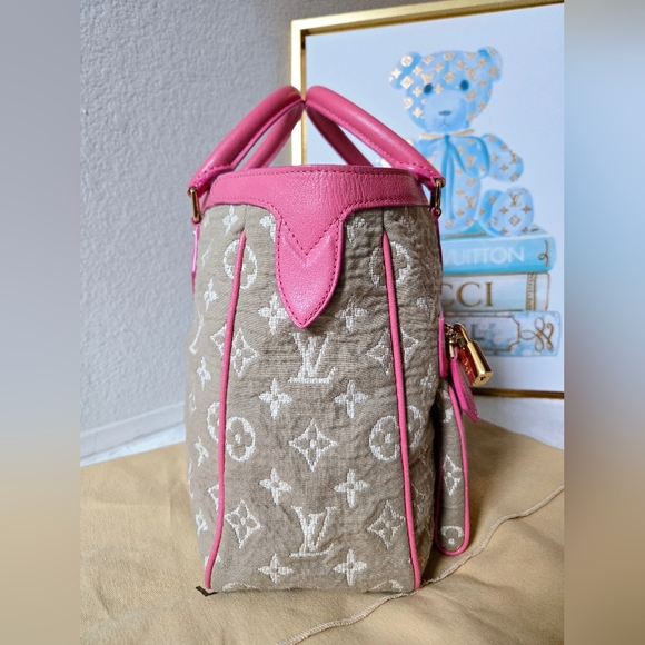 Limited Edition Louis Vuitton Monogram Sabbia Cabas MM Tote Bag - Picture 5 of 13